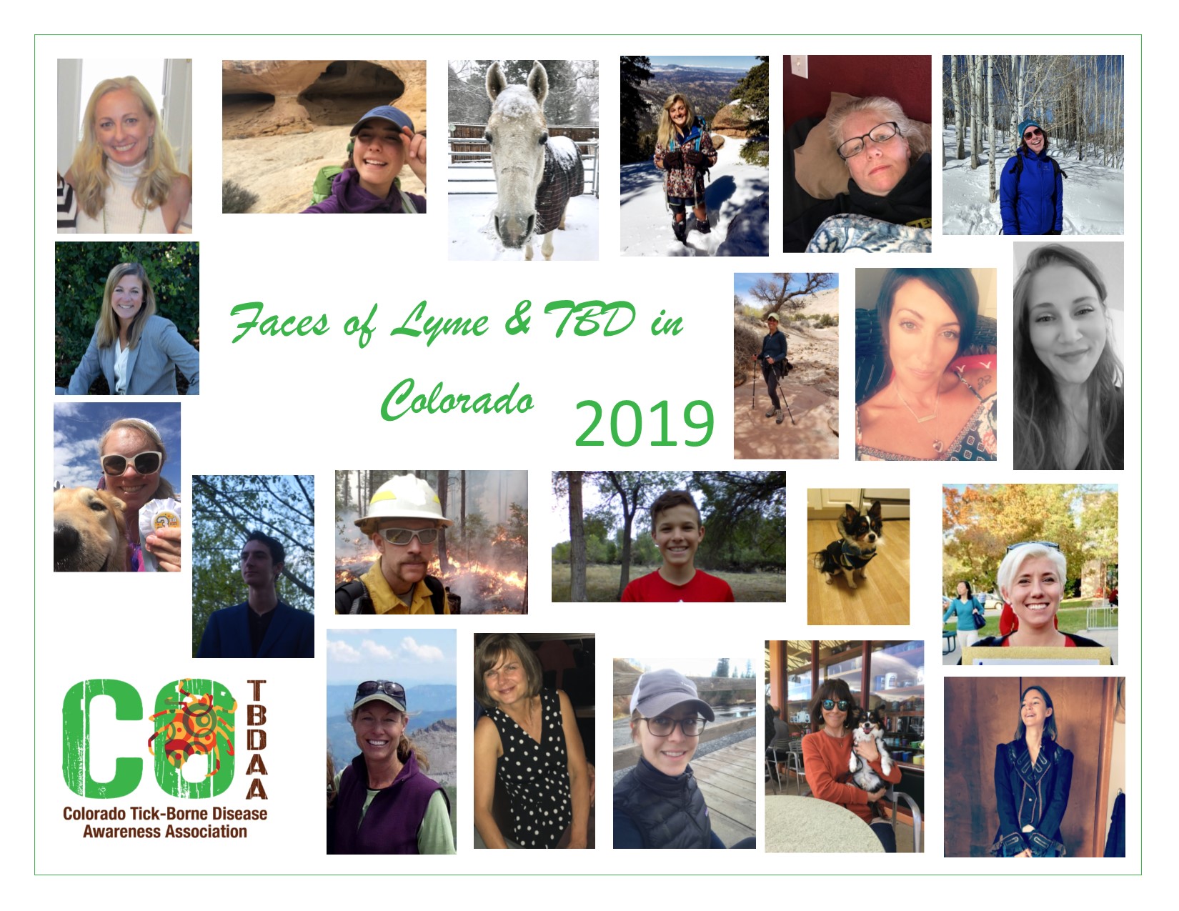 Colorado Tick Borne Disease Awareness Association Cotbdaa Education Prevention Research And Advocacy Faces Of Lyme Tbd In Colorado