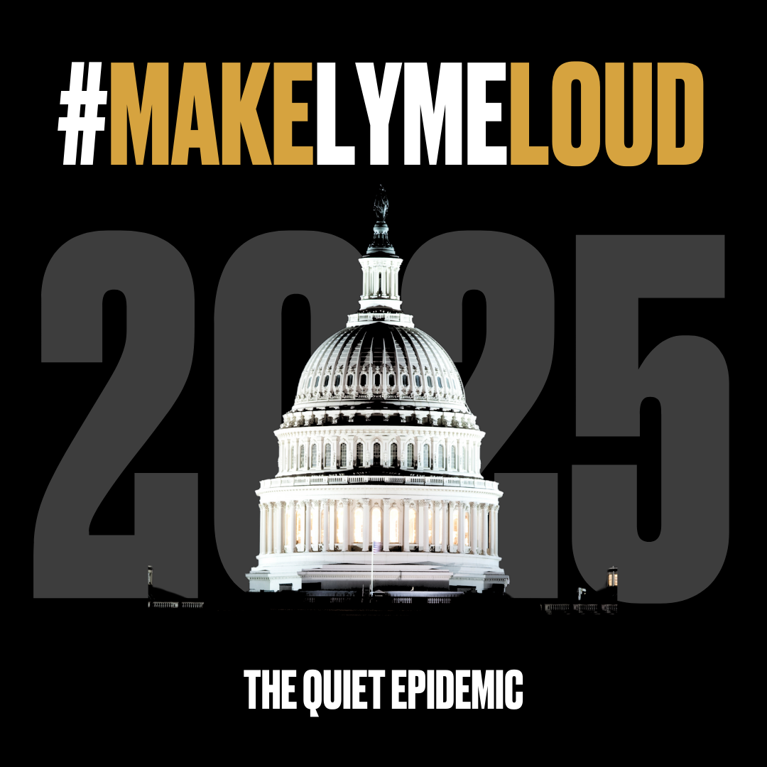 #MakeLymeLoud Event Graphic