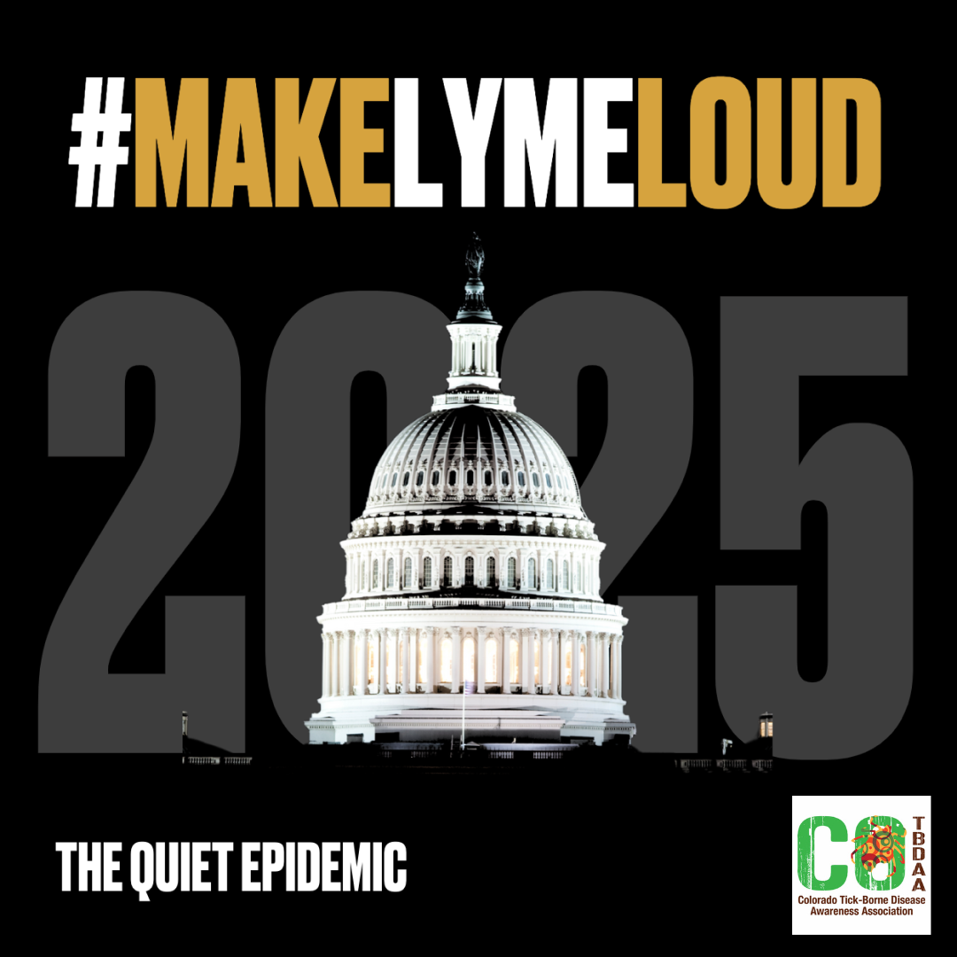 #MakeLymeLoud 2025 Graphic